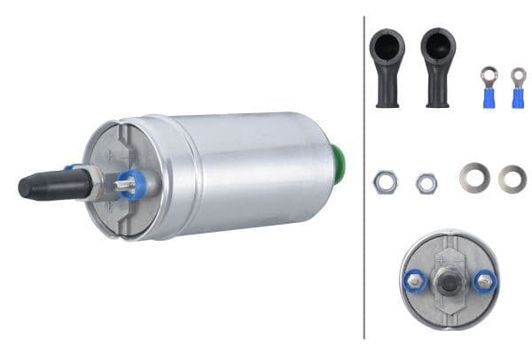 Elektrische brandstofpomp (patroon) past: MERCEDES 123 (C123), 123 T-MODEL (S123), 123 (W123), 124 (C124), 124 T-MODEL (S124), 124 (W124), 190 (W201), CLK (C208), E (A124), E (C124) 1.4-5.5 05.71-