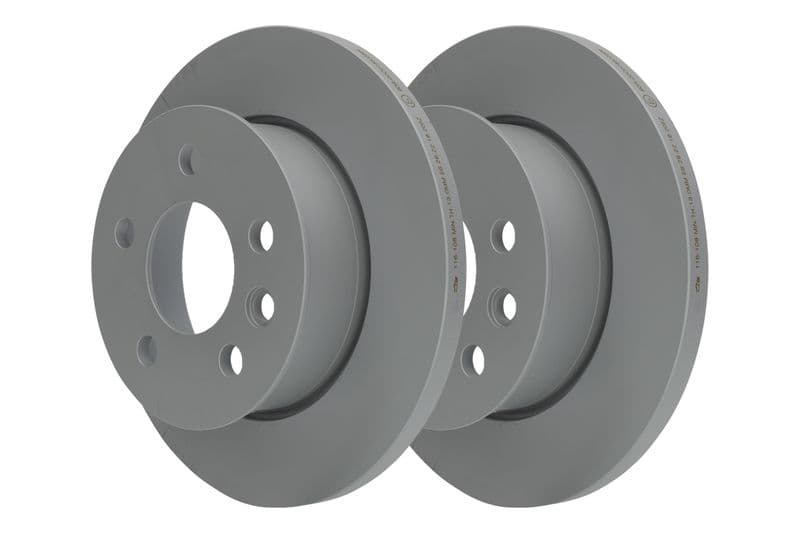 Brake disc Voor Links/Rechts past: VW TRANSPORTER T4 1.8-2.5D 07.90-06.03