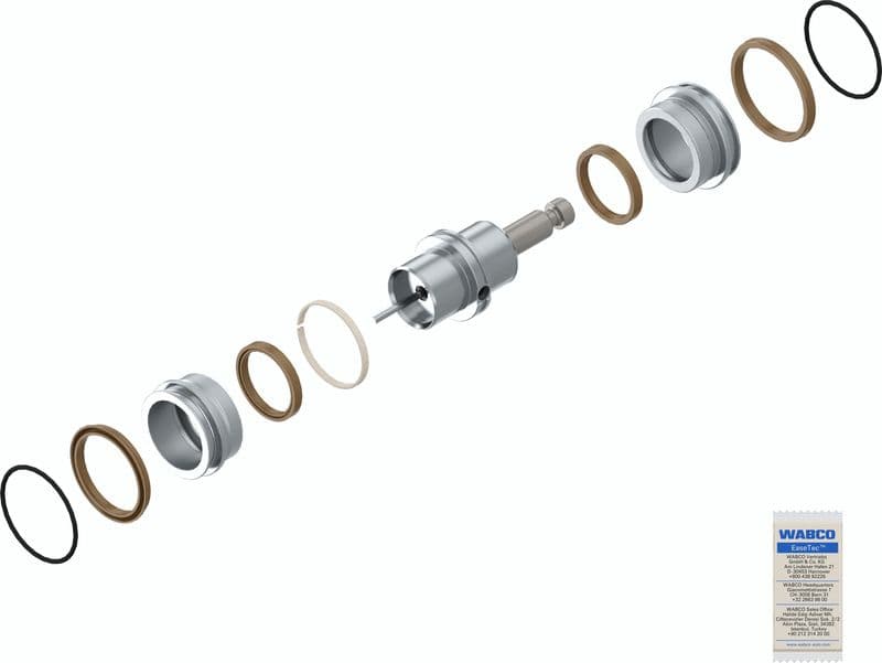 Reparatieset versnellingspook ZF AS TRONIC 12 AS 2301  12 AS 2301 IT ASF  12 AS 2331 TD  12 AS 2335 TD  12 AS 2335 TO  12 AS 2340 TD  12 AS 2341 TD  12 AS 2530 SO  12 AS 2530 SO W  12 AS 2530 TO  12 A