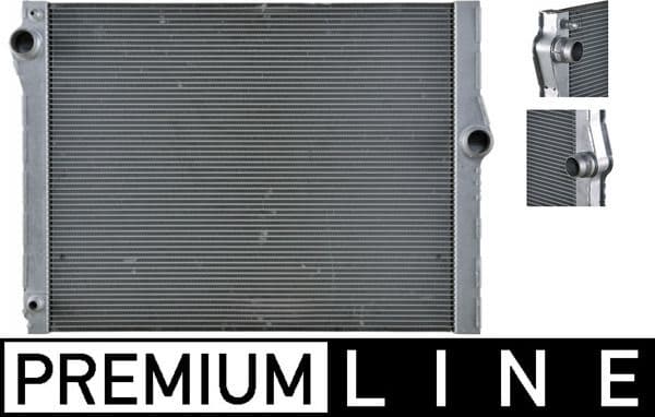 Motorradiator past: BMW 7 (F01, F02, F03, F04) 4.4/4.4H/6.0 09.08-12.15