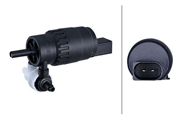 Ruitensproeierpomp Achter/Voor (12V) past: VW FOX, GOLF ALLTRACK VII, GOLF IV, GOLF PLUS V, GOLF SPORTSVAN VII, GOLF V, GOLF VI, GOLF VII, GOLF VIII, JETTA IV, POLO IV FURGON/HATCHBACK-SUV 05.99-