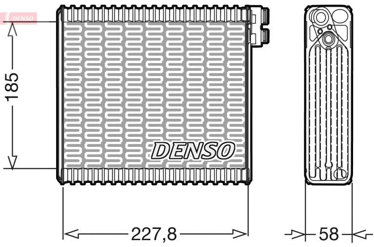 Airconditioning verdamper past: FIAT STILO 1.2-2.4 10.01-08.08