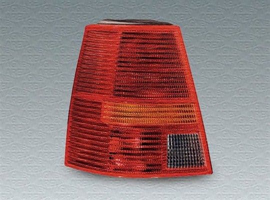 Achterlicht Links (kleur indicator oranje, kleur van het glas oranje, anti-fog licht) past: VW GOLF IV Stationwagon 08.97-06.06
