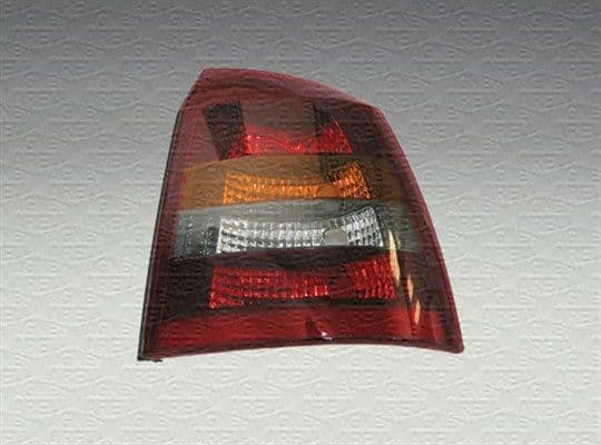 Achterlicht Links (kleur van het glas grijs, anti-fog licht, achteruitrijlicht) past: OPEL ASTRA G Hatchback 02.98-12.09