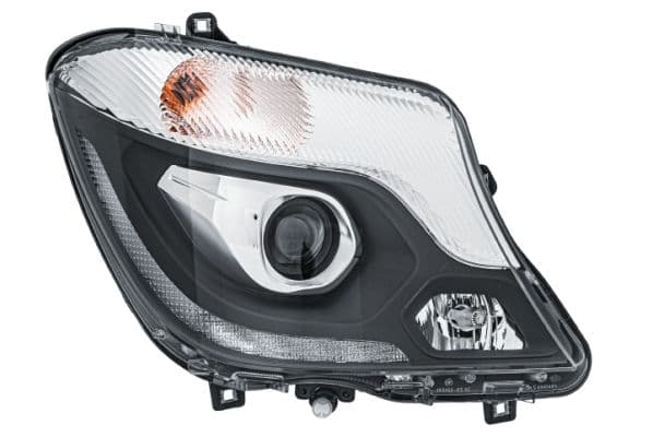 Koplamp Rechts (D3S/H7/LED/PY21W, elektrisch, met motor, met gloeilamp) past: MERCEDES SPRINTER 906 10.13-06.18