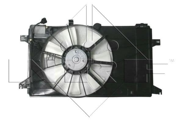 Radiatorventilator (met huisvesting) past: MAZDA 5 1.8/2.0/2.0D 02.05-05.10