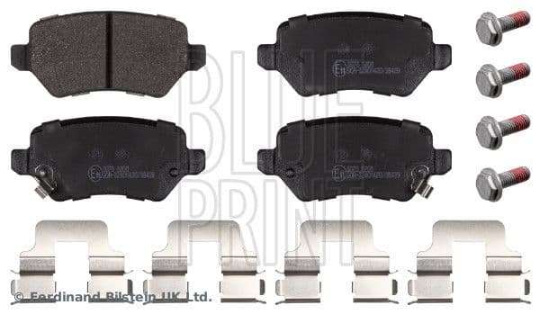 Remblokken set Achter , past: KIA CEE'D, PRO CEE'D, VENGA  LADA KALINA  OPEL ASTRA G, ASTRA G CLASSIC, ASTRA H, ASTRA H CLASSIC, ASTRA H GTC, COMBO, COMBO TOUR, CORSA C, MERIVA A 1.0-2.2D 02.98-