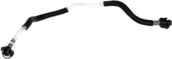 Brandstofslang (totale lengte 420mm), binnendiameter: 6 mm past: MERCEDES V (638/2), VITO (W638) 02.99-07.03