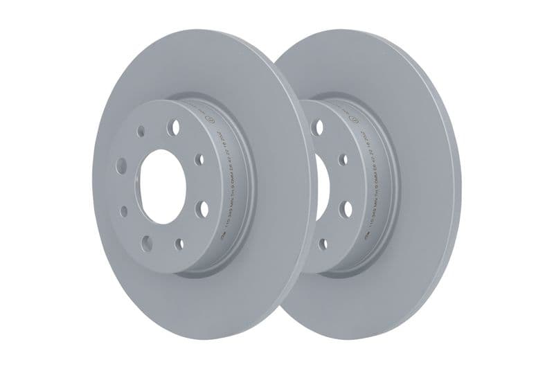 Brake disc Achter Links/Rechts past: ALFA ROMEO MITO 0.9-1.6D 08.08-10.18