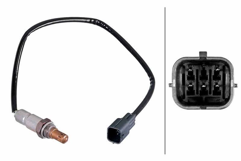 Lambda sonde (aantal draden 5, 500mm) past: MAZDA 3, 5 1.8/2.0 10.03-