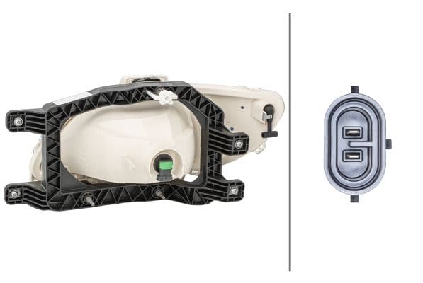 Mistlamp Rechts (H11) 24V past: DAF CF, LF 05.13-