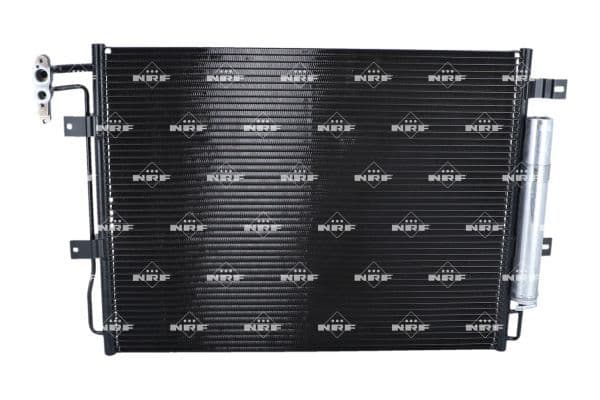 A/C condensator (met droger) past: LAND ROVER DISCOVERY IV, RANGE ROVER SPORT I 3.0D/3.6D 04.06-12.18