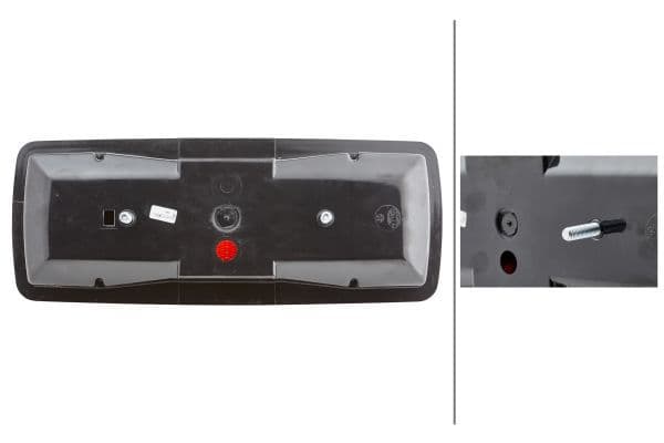 Achterlicht Rechts (P21W/R10W, 12/24V, met indicator, anti-fog licht, achteruitrijlicht, met stoplicht, parkeerlicht) past: MAN F9 01.83-12.86