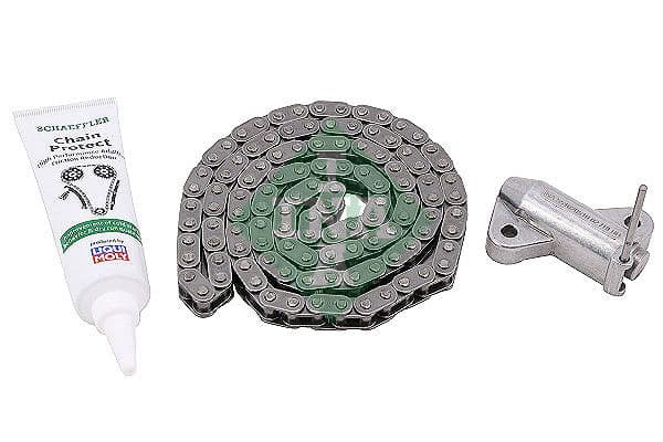 Timingset (ketting + elementen) past: DACIA SANDERO II  NISSAN PRIMASTAR, QASHQAI I, X-TRAIL II, X-TRAIL III  OPEL ASTRA H, ASTRA J, INSIGNIA A, MERIVA A, MOKKA / MOKKA X, VECTRA C 1.0-2.0D 08.02-