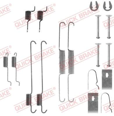 Accessory Kit, brake shoes