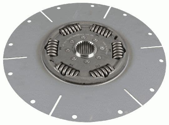 Torsiedemper (diameter: 435mm, aantal tanden: 24 pcs 46x50-24N) past: CLAAS