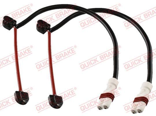 Warning Contact, brake pad wear