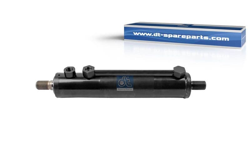 Stuurinrichting demper (lengte450mm, 250mm, stuursysteem servo) past: VOLVO B12, FH, FH II, FH12, FH16, FH16 II, FM, FM II, FM12, FM9 01.92-