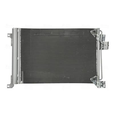 A/C condensator (met droger, (EN) additional fitting elements) past: IVECO STRALIS I, STRALIS II, S-WAY, TRAKKER I, TRAKKER II, T-WAY, X-WAY 10.3D-8.7D 02.02-
