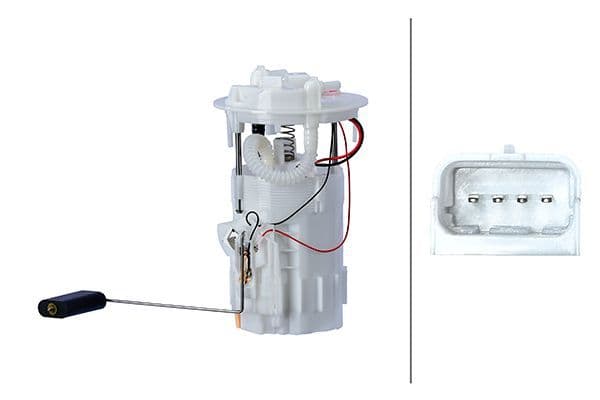 Elektrische brandstofpomp (module) past: RENAULT LAGUNA, LAGUNA III 2.0D 10.07-12.15