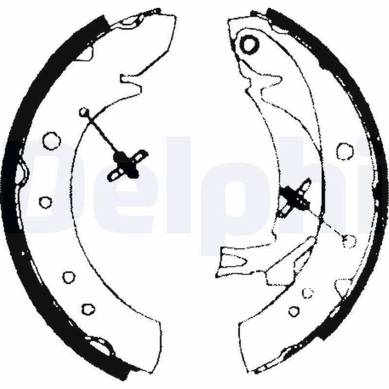 Brake shoe set