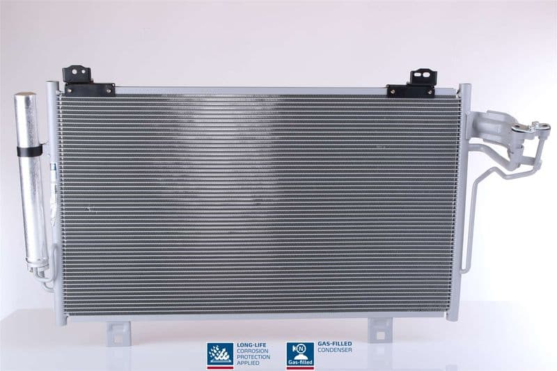 A/C condensator (met droger) past: MAZDA 3, 6 1.5D/2.2D 08.12-