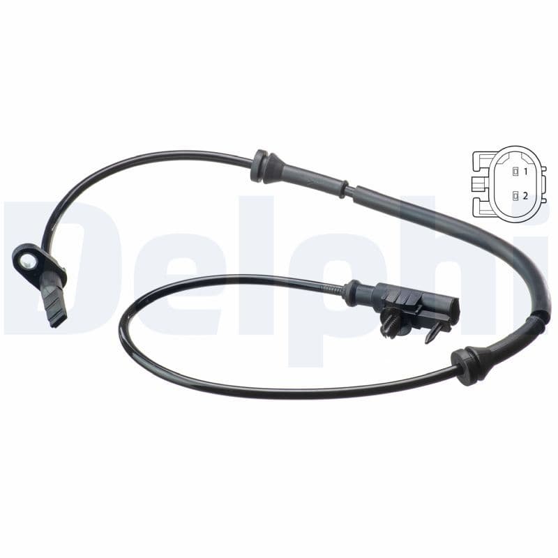 ABS-sensor Voor Links/Rechts past: MITSUBISHI COLT, COLT CZC VI, COLT VI  SMART FORFOUR 1.1-1.5D 01.04-06.12