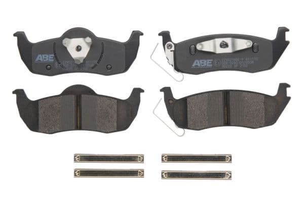 Remblokken set Achter , past: JEEP COMMANDER, GRAND CHEROKEE III  NISSAN ARMADA MK I, TITAN 3.0-5.7 08.03- 1833 DOUBLE CAB