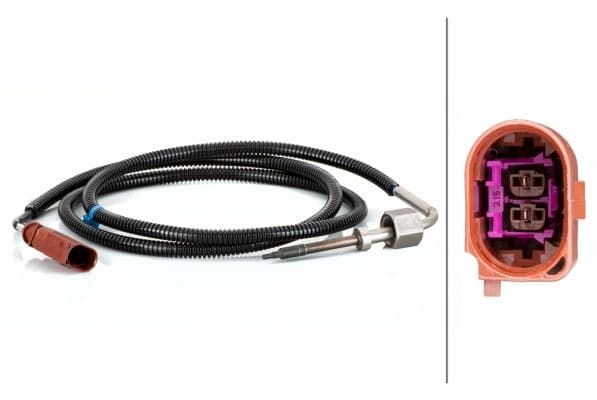 Uitlaatgastemperatuursensor (Vóór DPF) past: SKODA SUPERB I  VW PASSAT B5.5 1.9D/2.0D 11.00-03.08