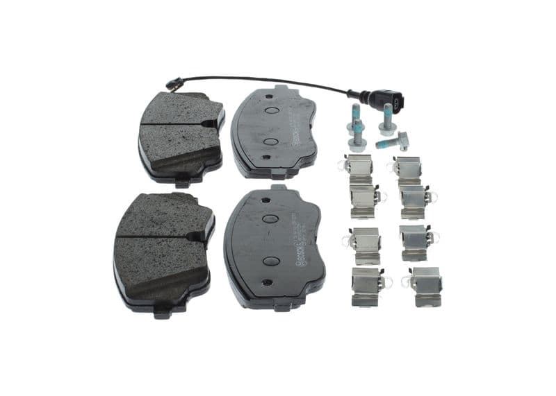 Remblokken set Voor , past: AUDI A3, A3 ALLSTREET  CUPRA FORMENTOR, LEON, LEON SPORTSTOURER  SEAT LEON, LEON SPORTSTOURER  VW ARTEON, ARTEON SHOOTING BRAKE, GOLF ALLTRACK VIII 1.0-2.5 01.16-