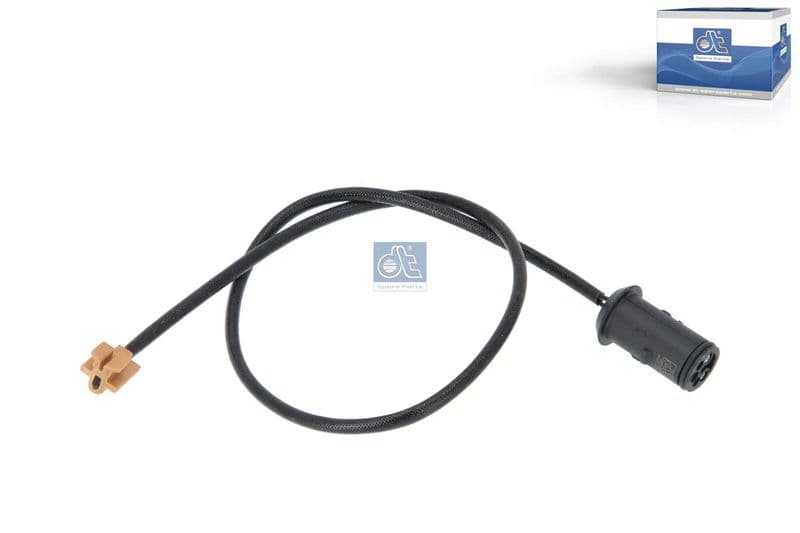 Warning Contact, brake pad wear