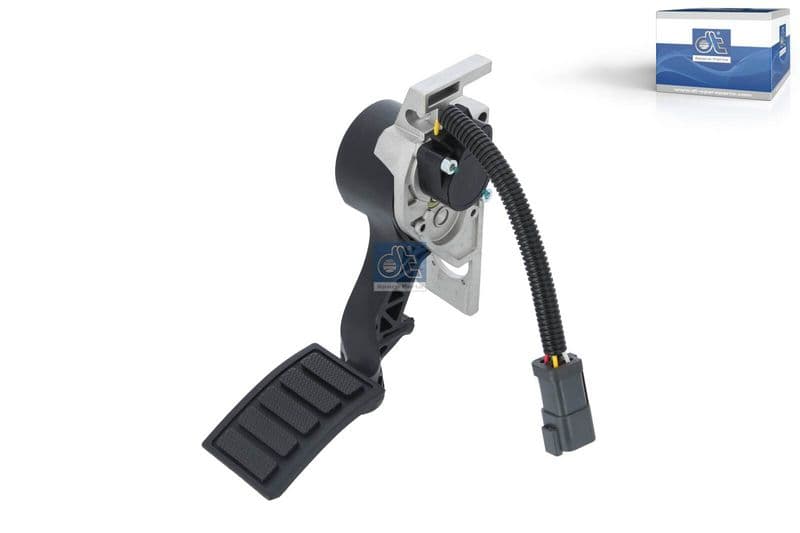 Gaspedaal (5 pinnen  vierkante stekker - grijs) past: VOLVO FH12, FH16, FM12, FM9 08.93-