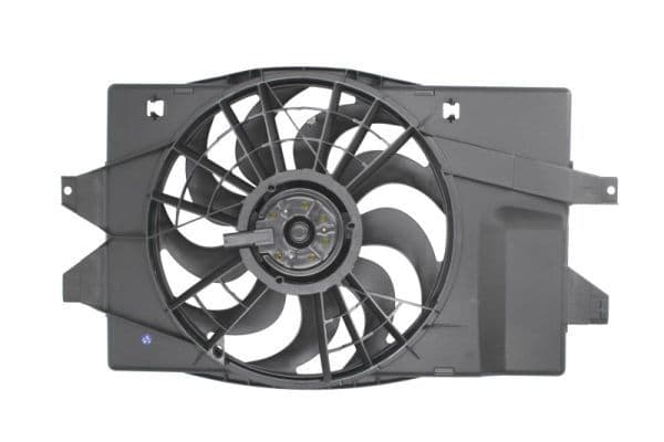 Radiatorventilator (met huisvesting) past: DODGE CARAVAN 2.4-3.8 01.95-12.07