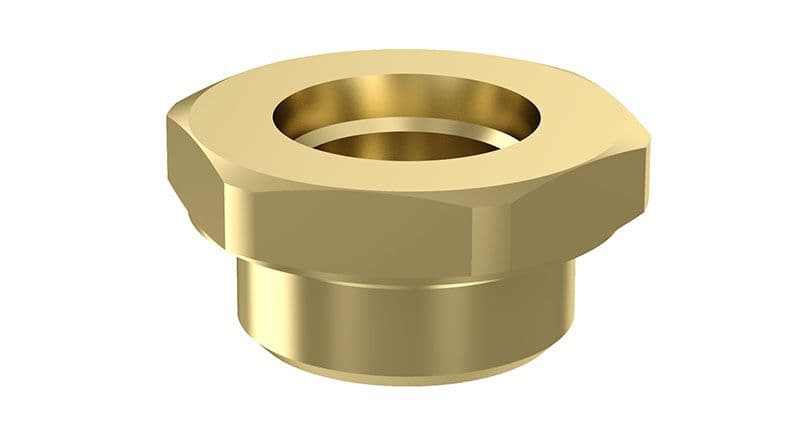 TEKALAN montage (Adapter / verkleining, M22x1,5, metaal)