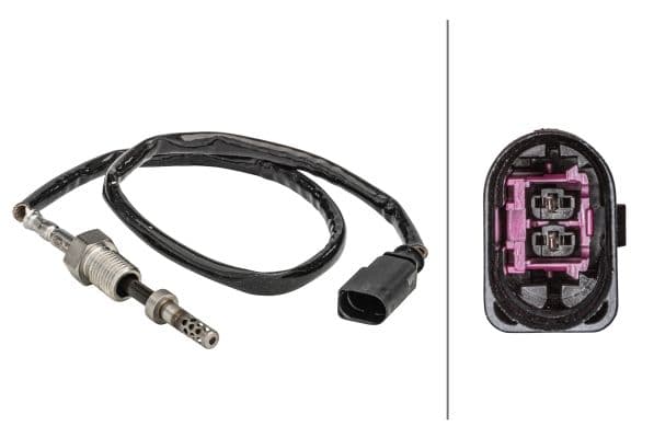 Uitlaatgastemperatuursensor (Voor turbo) past: VW CALIFORNIA T5 CAMPER, CALIFORNIA T6 CAMPER, CRAFTER 30-35, CRAFTER 30-50, MULTIVAN T5, MULTIVAN T6, TRANSPORTER T5 2.0D/2.5D 04.06-12.19