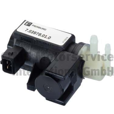 Elektropneumatische regelklep past: CHEVROLET CRUZE, MALIBU  OPEL ASTRA H, ASTRA H GTC, ASTRA J, ASTRA J GTC, CASCADA, CORSA D, INSIGNIA A, INSIGNIA A COUNTRY, MERIVA A, MERIVA B 1.3D-2.0D 09.03-