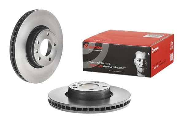 Brake disc Voor Links/Rechts past: OPEL OMEGA A, OMEGA B, SENATOR B 1.8-3.6 11.86-07.03