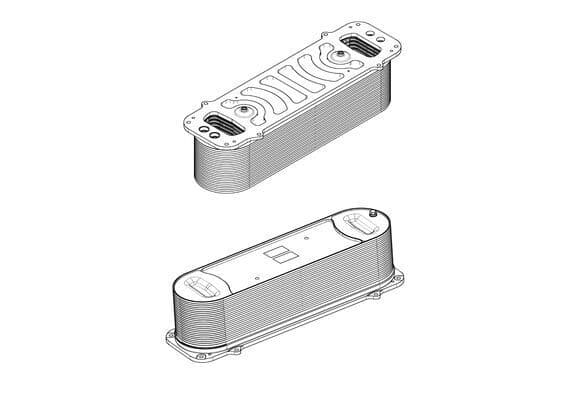 Toevoerluchtkoeler EURO 6 past: MAN TGX I D2066LF25-D3876LF09 06.06-09.21