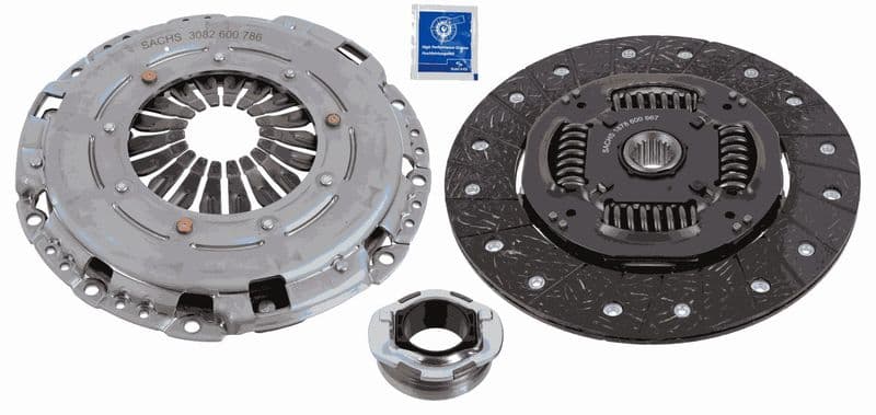 Koppelingskit met lager (225mm) past: HYUNDAI I30, I40 I, I40 I CW, IX35, TUCSON  KIA CARENS IV, CEE'D, CEED, PRO CEE'D, SPORTAGE III, SPORTAGE IV 1.0/1.0H/1.6 06.10-