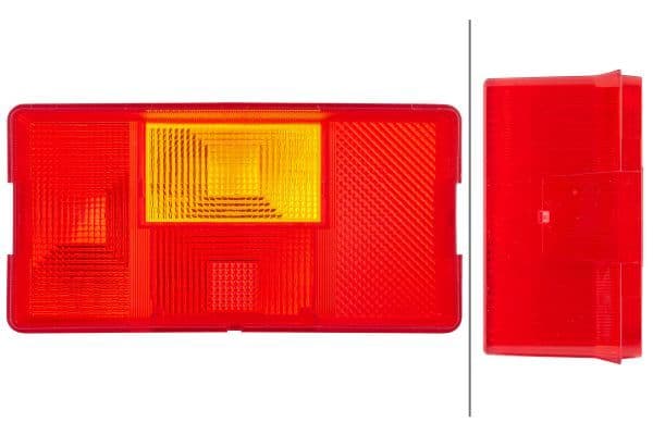 Lampenkap, achter Rechts (indicator, mistlampen, positielichten, STOP-lampje) past: DAF  SCANIA