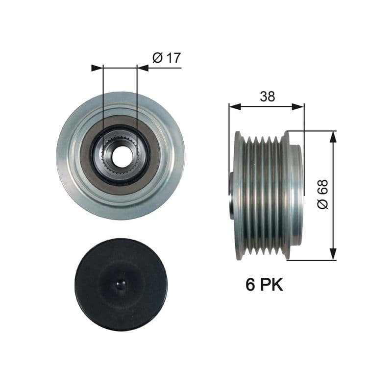 Alternator pulley