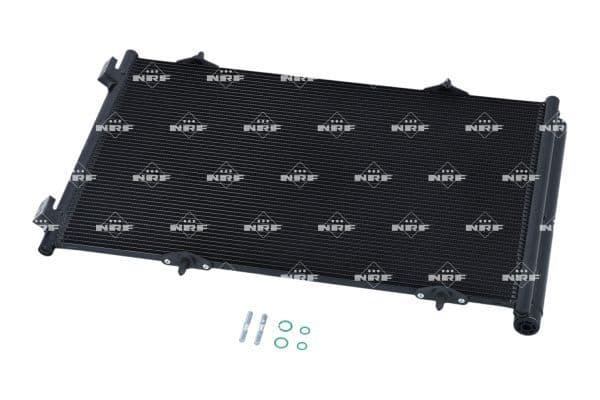 A/C condensator (met droger) past: CITROEN C-ELYSEE  PEUGEOT 301 1.2-1.6LPG 11.12-