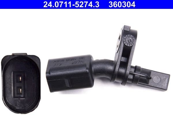 Sensor, wheel speed