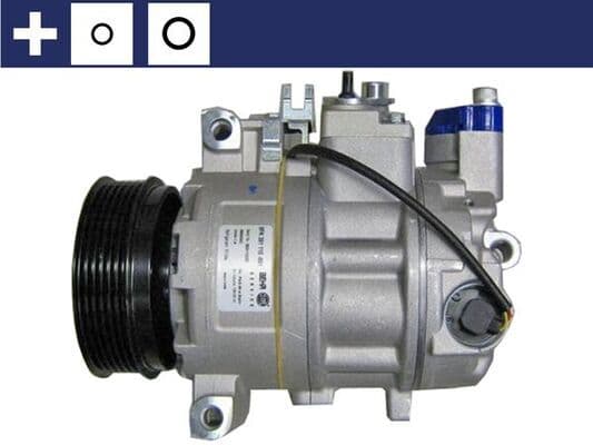 Airconditioning compressor past: AUDI A4 ALLROAD B8, A4 B6, A4 B7, A4 B8, A5, A6 ALLROAD C6, A6 C6, A8 D3, Q5 1.6-3.0D 11.00-05.17