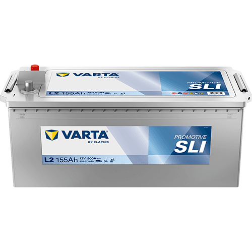 Batterij 12V 155Ah/900A (EN) PROMOTIVE SLI (L+) 513x223x223 B00 - geen montageflens (Beginnen)