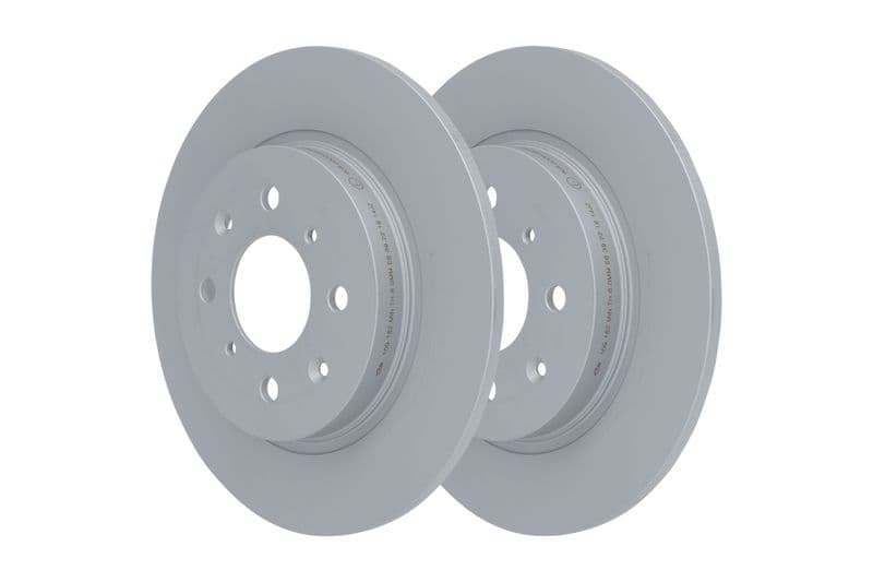 Brake disc Achter Links/Rechts past: HONDA INSIGHT, JAZZ III 1.3H 04.09-12.15