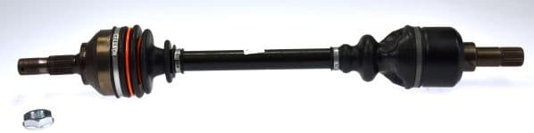 Brake disc Achter Links/Rechts past: CITROEN BERLINGO, C2, C2 ENTERPRISE, C3 I, C3 II, C3 PLURIEL, C4, C4 I, XSARA PICASSO  PEUGEOT 1007, 307, PARTNER, PARTNER ORIGIN 1.4-Electric 06.96-