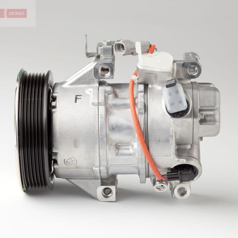 Airconditioning compressor (geen olieaftapplug) past: TOYOTA YARIS 1.4D 08.05-12.12