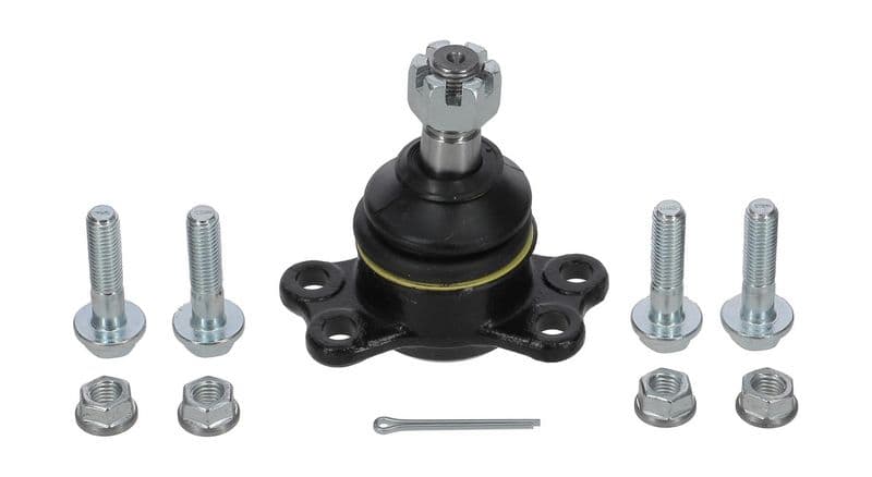 Kogelgewricht van de as Links/Rechts (bodem voor) (diameter kegel 19,5mm) past: SSANGYONG ACTYON I, ACTYON II, ACTYON SPORTS I, ACTYON SPORTS II, KYRON, REXTON / REXTON II 2.0-3.2 04.02-