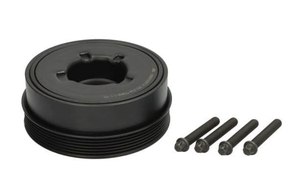 Krukaspoelie (aantal ribben: 6, met bouten) past: BMW 2 (F45), 2 GRAN TOURER (F46), X1 (F48), X2 (F39)  MINI (F55), (F56), (F57), CLUBMAN (F54), COUNTRYMAN (F60) 1.2/1.5 12.13-